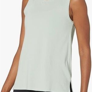 CORE 10 Sleeveless Soft Pima Cotton Stretch mint green yoga tank top xs